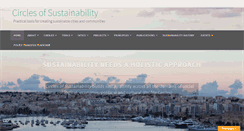 Desktop Screenshot of circlesofsustainability.org